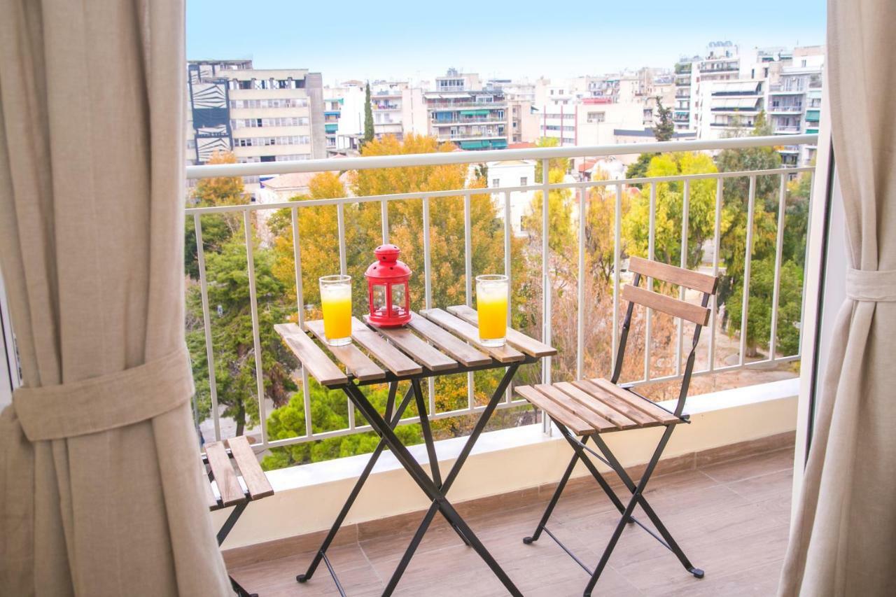 Magnificent luxury retrostyle flat Acropolis view Apartment Atena Exterior foto