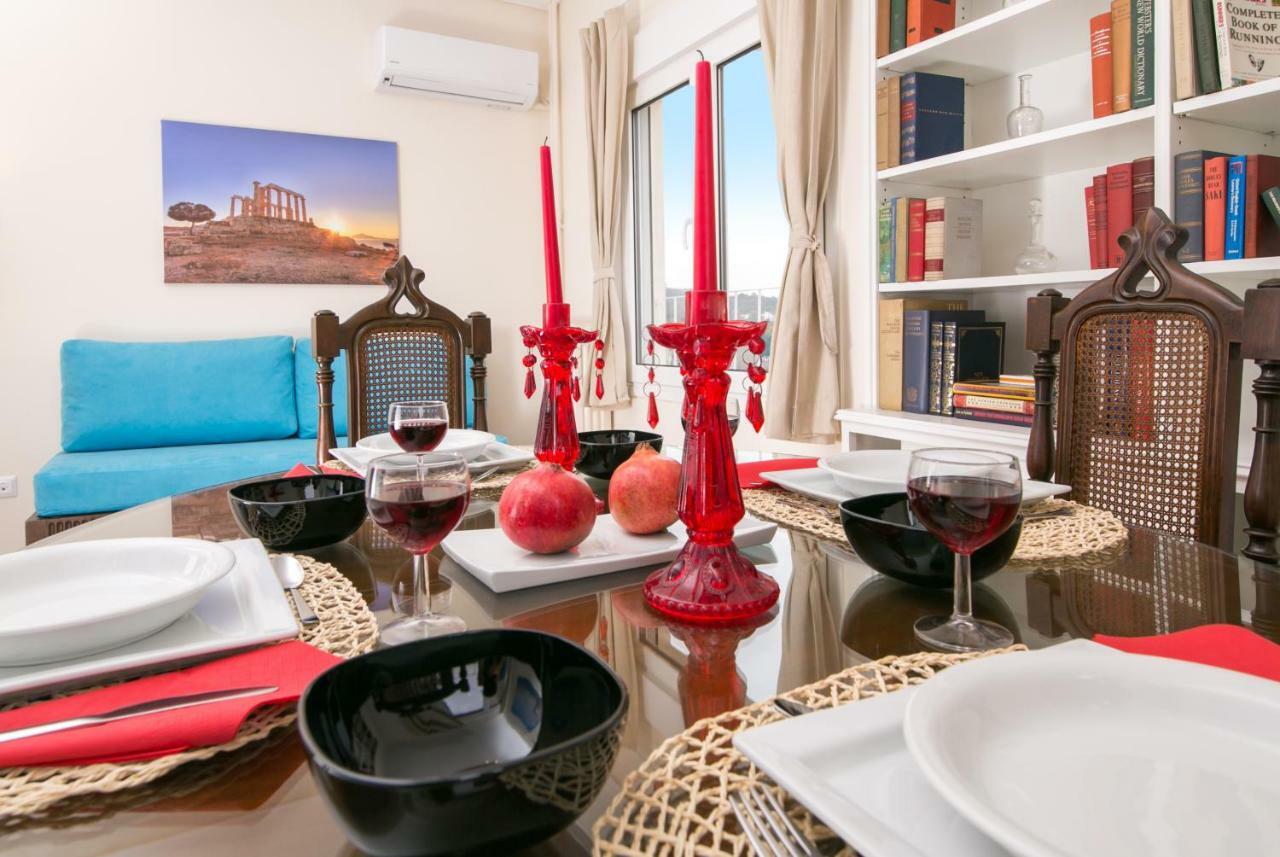 Magnificent luxury retrostyle flat Acropolis view Apartment Atena Exterior foto
