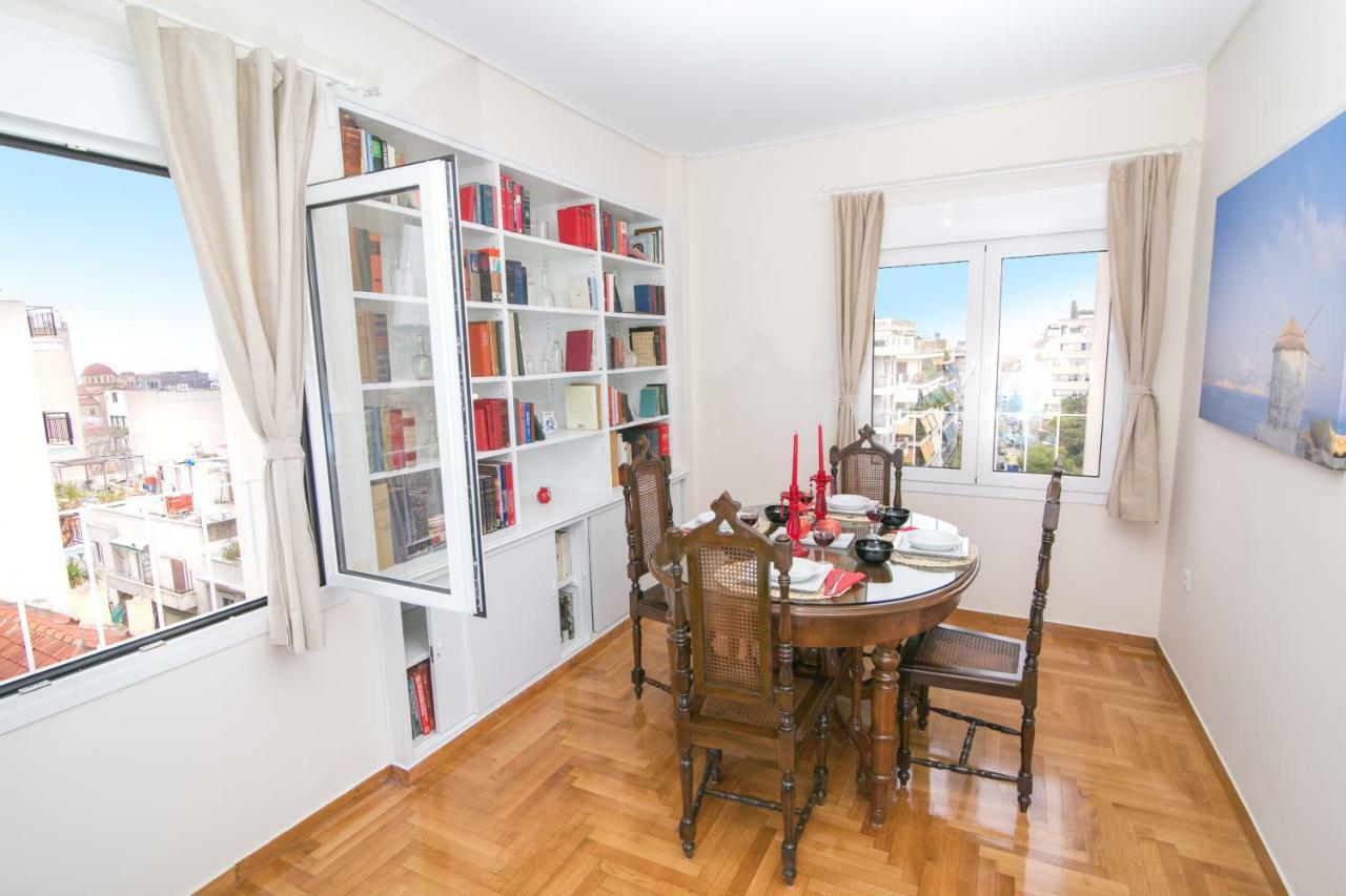 Magnificent luxury retrostyle flat Acropolis view Apartment Atena Exterior foto