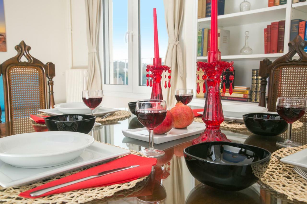 Magnificent luxury retrostyle flat Acropolis view Apartment Atena Exterior foto