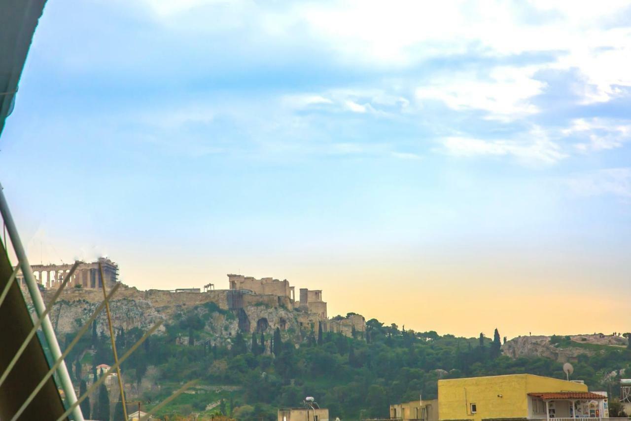 Magnificent luxury retrostyle flat Acropolis view Apartment Atena Exterior foto
